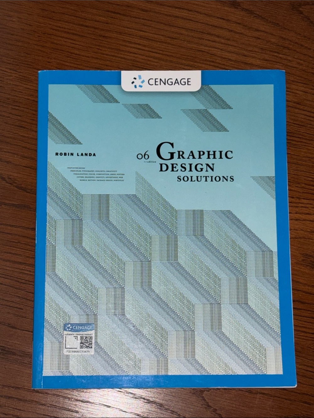 Cengage Graphic Design Solutions Textbook - Sixth Edition - Blue